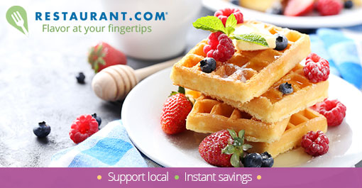 (3) $25 Restaurant.com Codes for $21