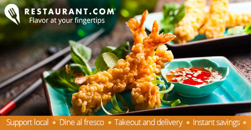 BOGO! (2) $50 Restaurant.com Codes for $20