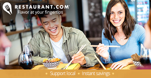 (3) $100 Restaurant.com Codes for $58.50